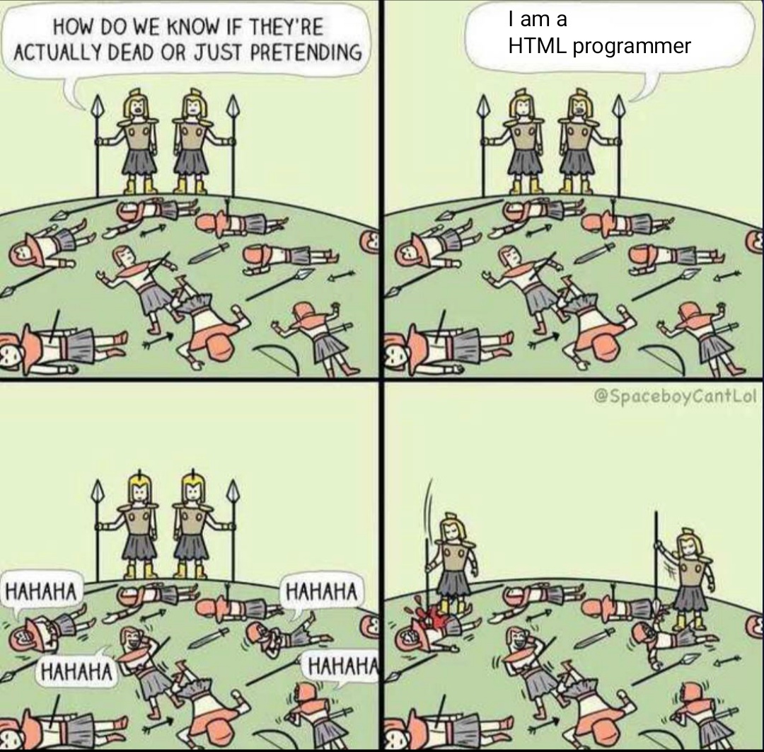 HTML Programmer Meme